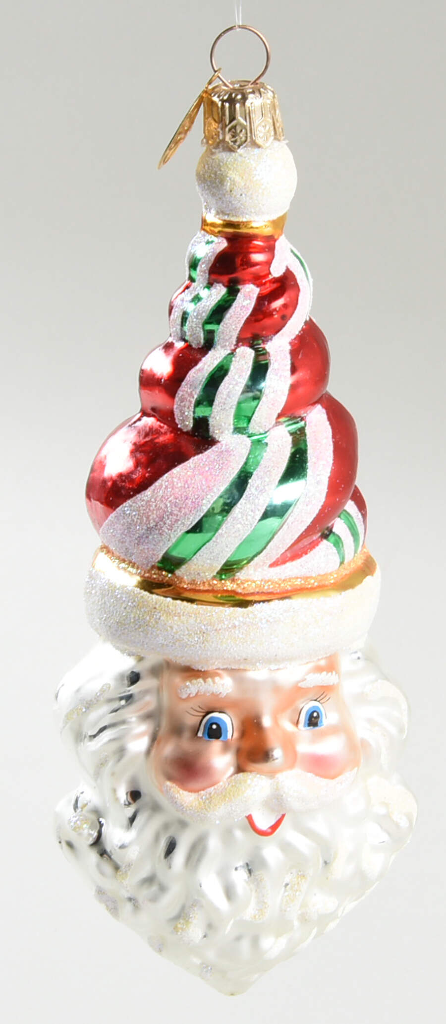 Santa-Heads Nickity-Twist - No Box by Christopher Radko-1