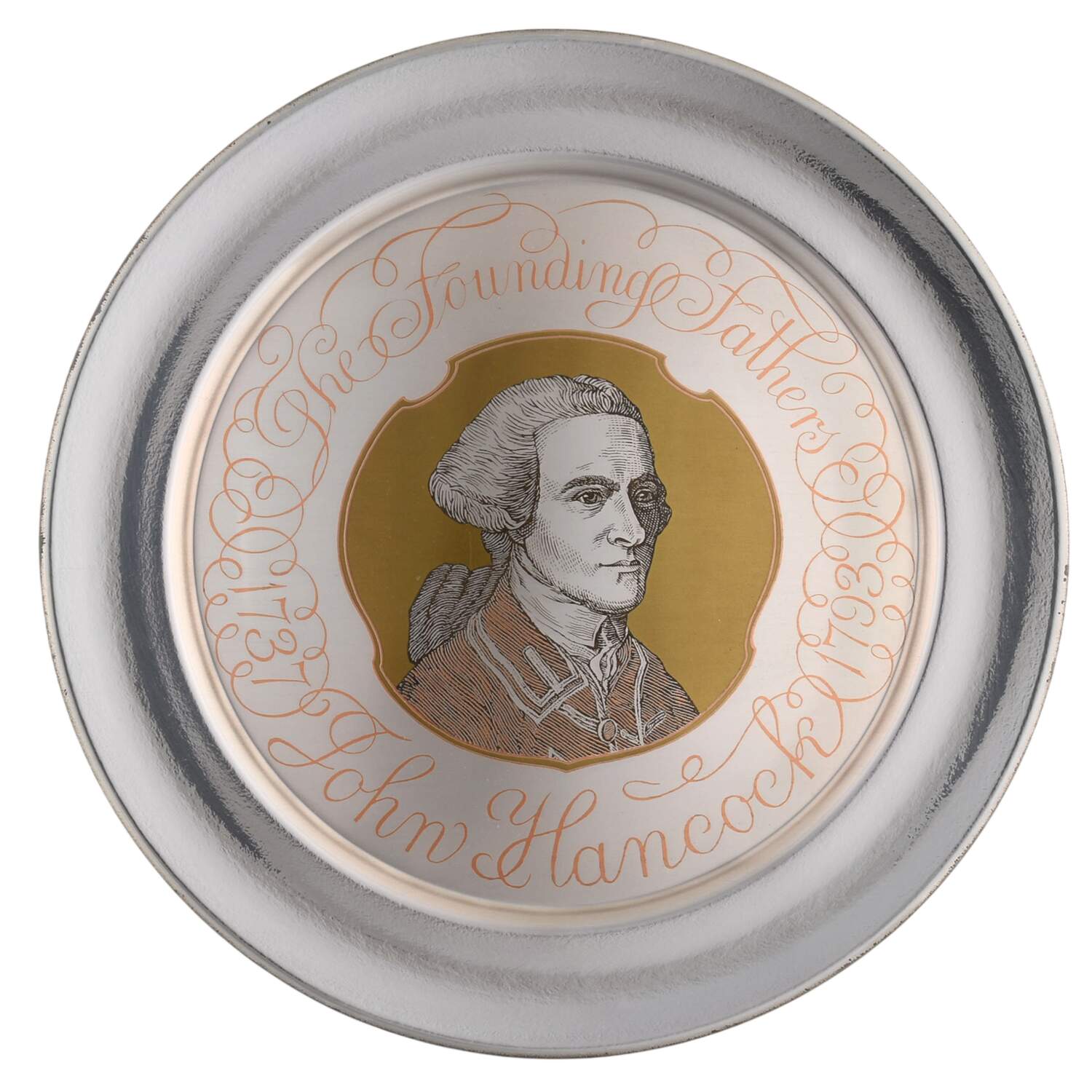 Founding Fathers John Hancock - No Box by Reed & Barton-1