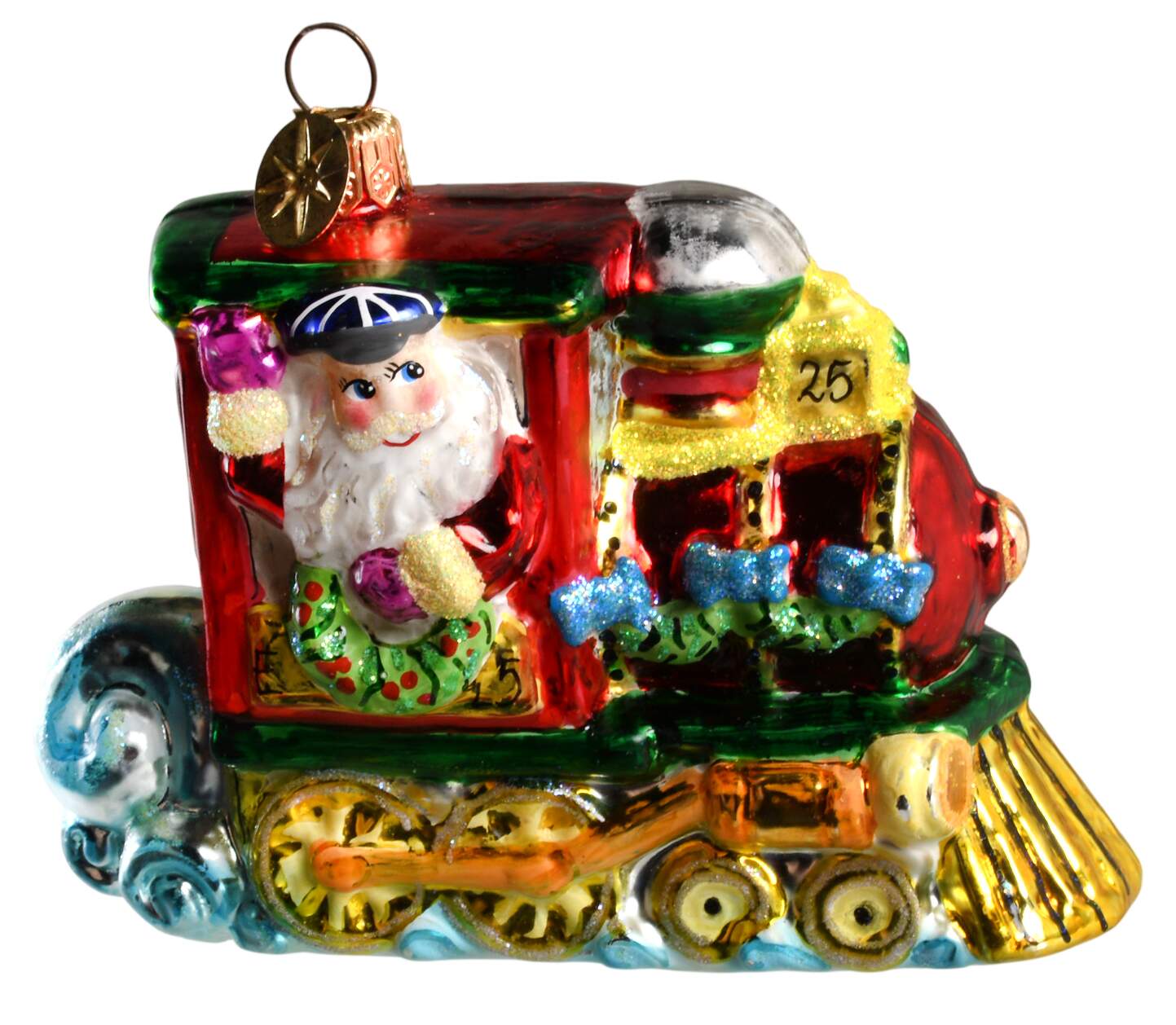 Santa's Transportation North Pole Junction - No Box by Christopher Radko-1