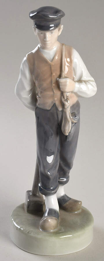 World Life Shepherd Boy - No Box by Royal Copenhagen-1