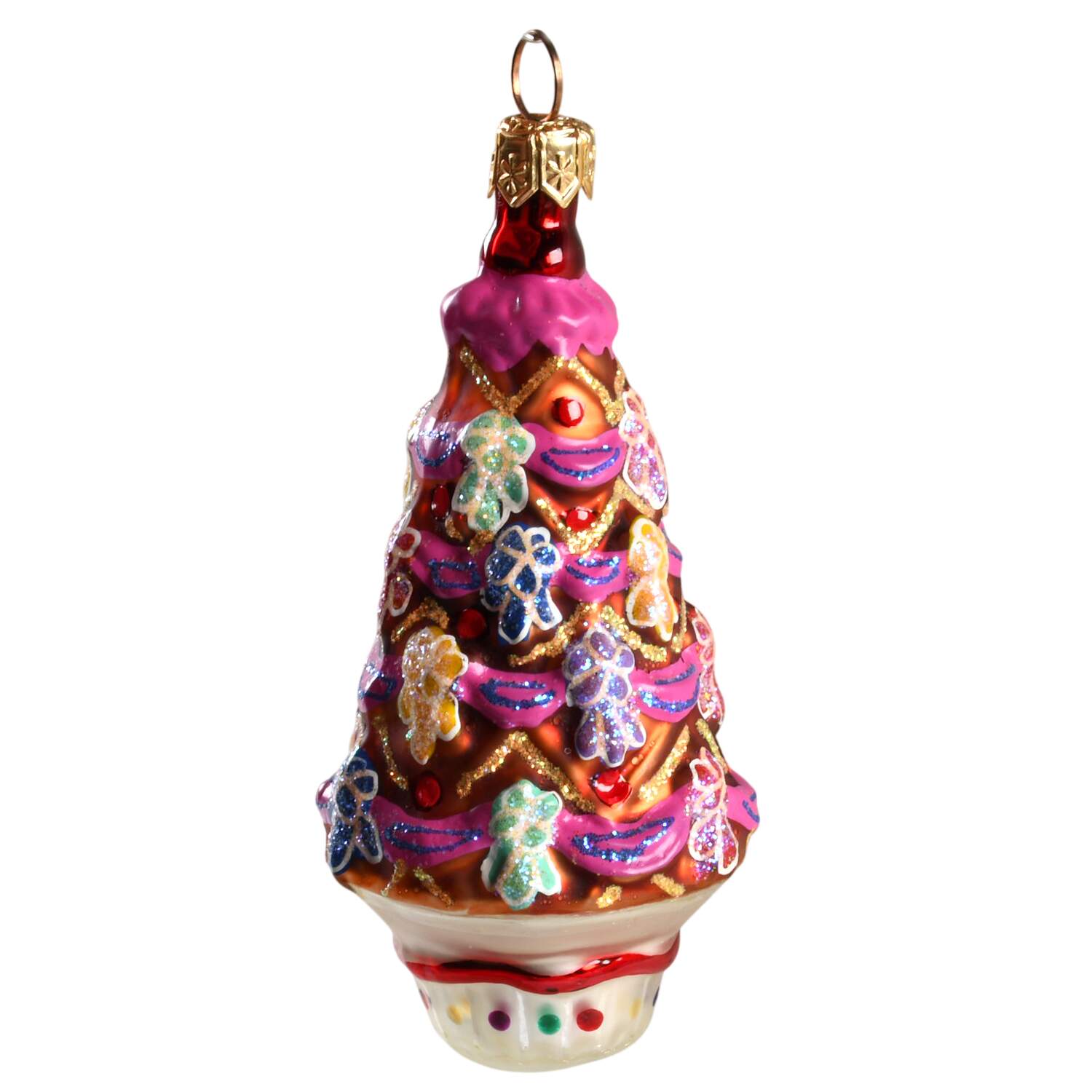 Gingerbread Ornaments Gingerbread Tree Gem - No Box by Christopher Radko-1