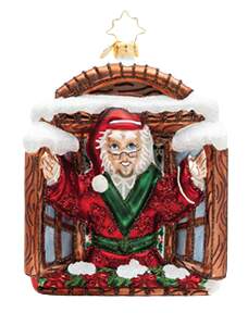 A Christmas Carol (Ornament of the Month) A New Day For Scrooge - No Box by Christopher Radko-1