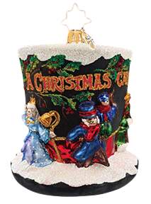 A Christmas Carol (Ornament of the Month) A Timeless Christmas Tale - No Box by Christopher Radko-1