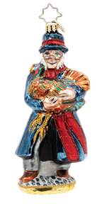 A Christmas Carol (Ornament of the Month) A Turkey For Tiny Tim - No Box by Christopher Radko-1