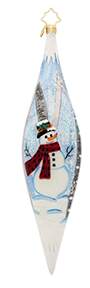 Fantasia (New 2024 Intro) Chilly Frost Icicle - No Box by Christopher Radko-1