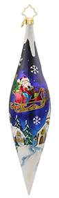 Fantasia (New 2024 Intro) Moonlight Sleigh Ride Icicle - No Box by Christopher Radko-1