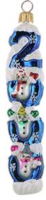 Gump's Exclusives Millennium Magic Jr-Blue - No Box by Christopher Radko-1