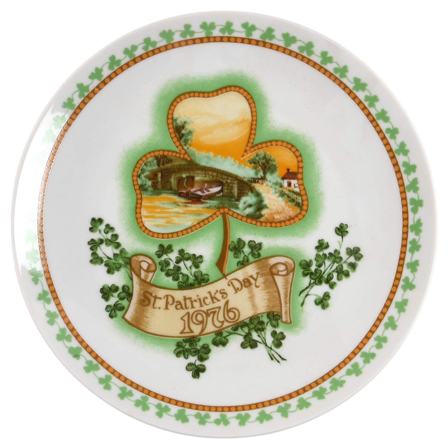 St. Patrick's Day Plate St. Patrick's Day-1976 - Boxed by Seltmann-1
