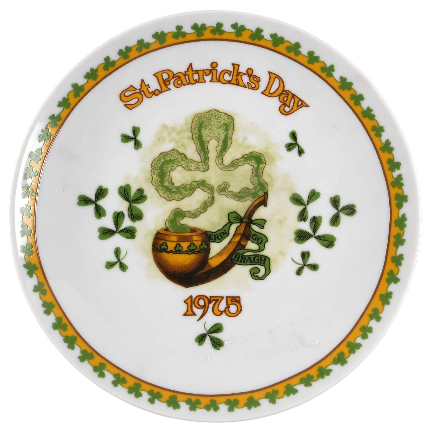 St. Patrick's Day Plate St. Patrick's Day-1975 - With Box by Seltmann-1