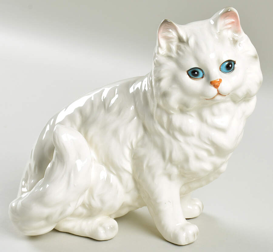 Sadek Animal Figurines Persian Cat - Boxed by Sadek-1