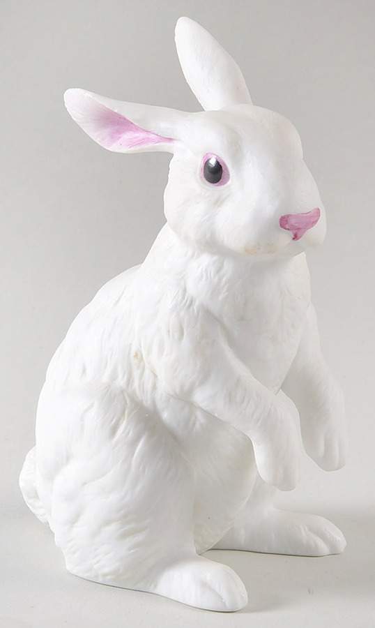 Sadek Animal Figurines Rabbit-White - Boxed by Sadek-1