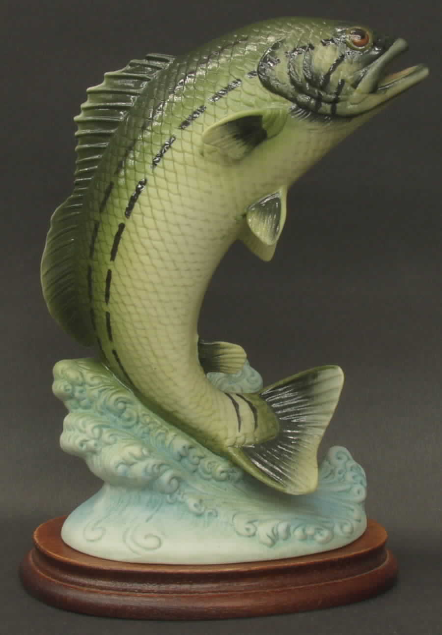 Sadek Animal Figurines Largemouth Bass - Boxed by Sadek-1