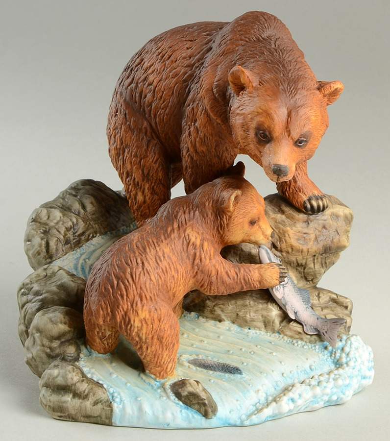 Sadek Animal Figurines Brown Bear - Boxed by Sadek-1