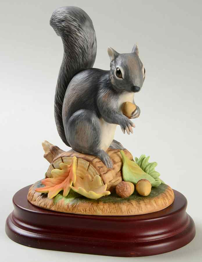 Sadek Animal Figurines Gray Squirrel - Boxed by Sadek-1