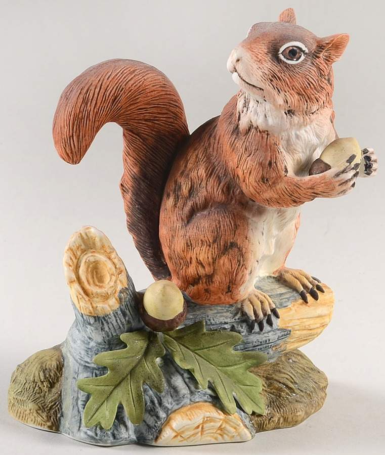 Sadek Animal Figurines Red Squirrel - Boxed by Sadek-1