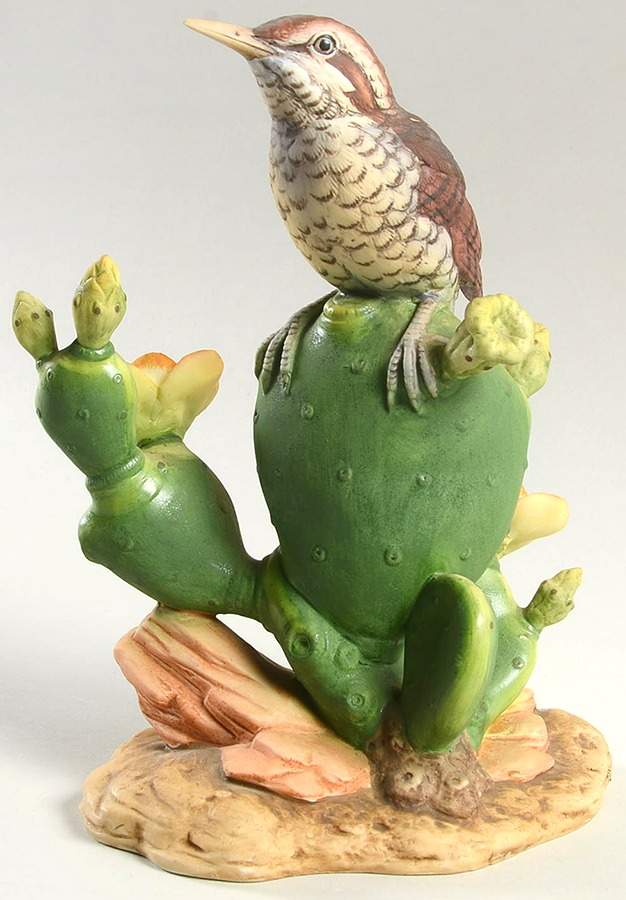 Sadek Bird Figurines Cactus Wren - No Box by Sadek-1