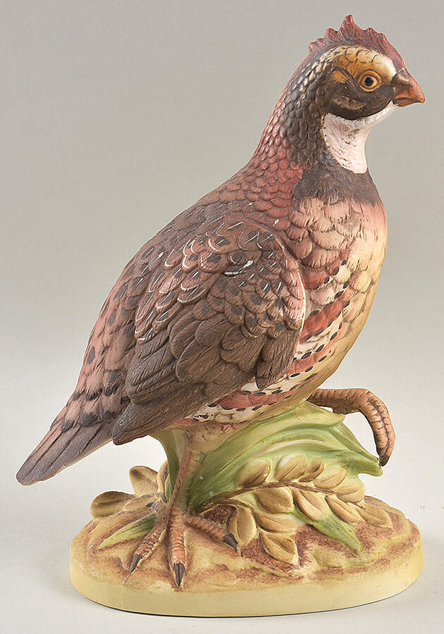 Sadek Bird Figurines Bobwhite Quail-Male - No Box 161b by Sadek-1