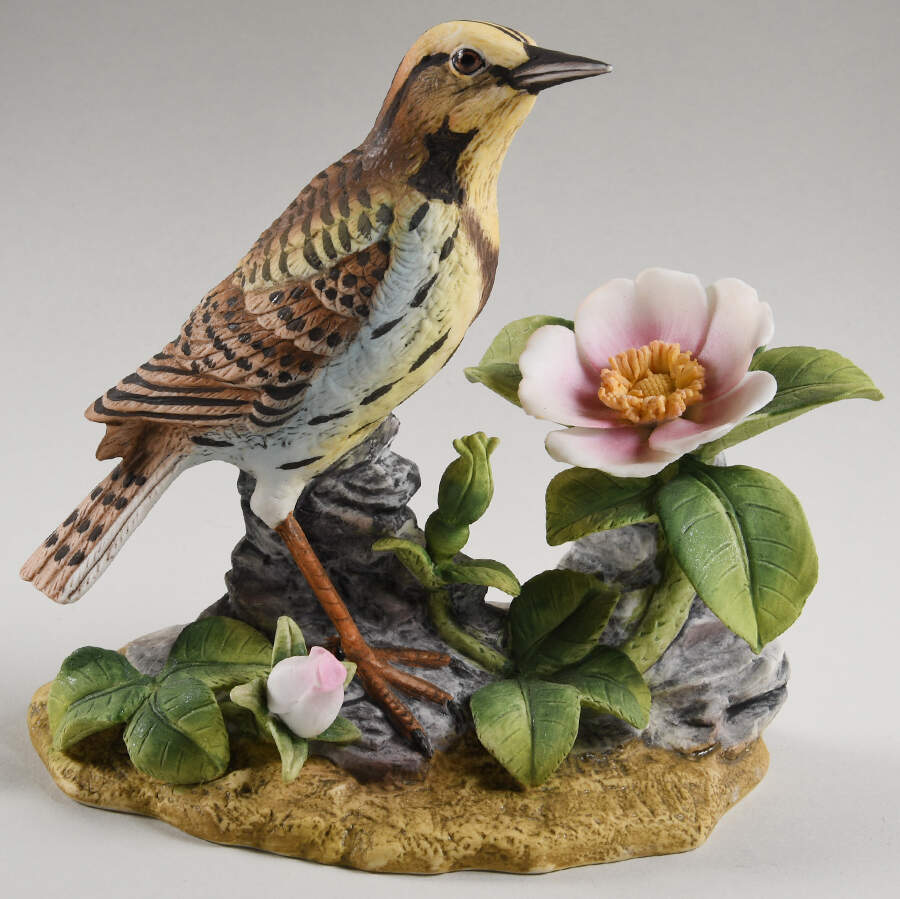 Sadek Bird Figurines Meadow Lark - No Box by Sadek-1