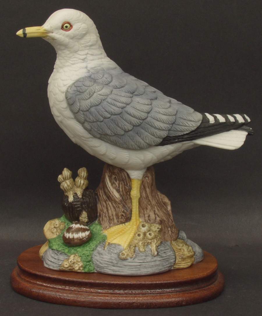 Sadek Bird Figurines Seagull With Shells - Boxed by Sadek-1