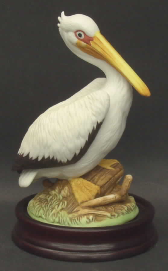 Sadek Bird Figurines White Pelican - Boxed by Sadek-1