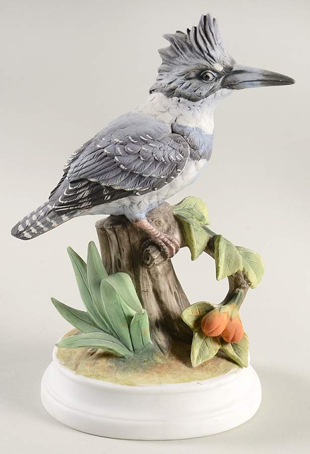 Sadek Bird Figurines Belted Kingfisher - No Box by Sadek-1
