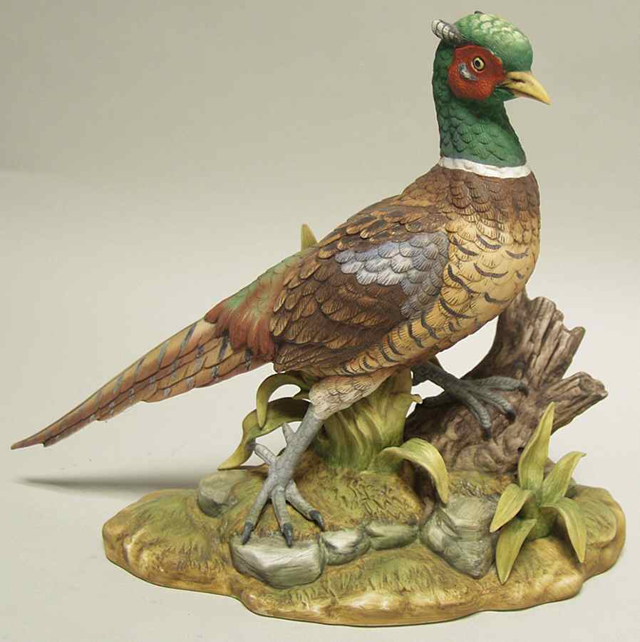Sadek Bird Figurines Ring-Necked Pheasant - Boxed by Sadek-1