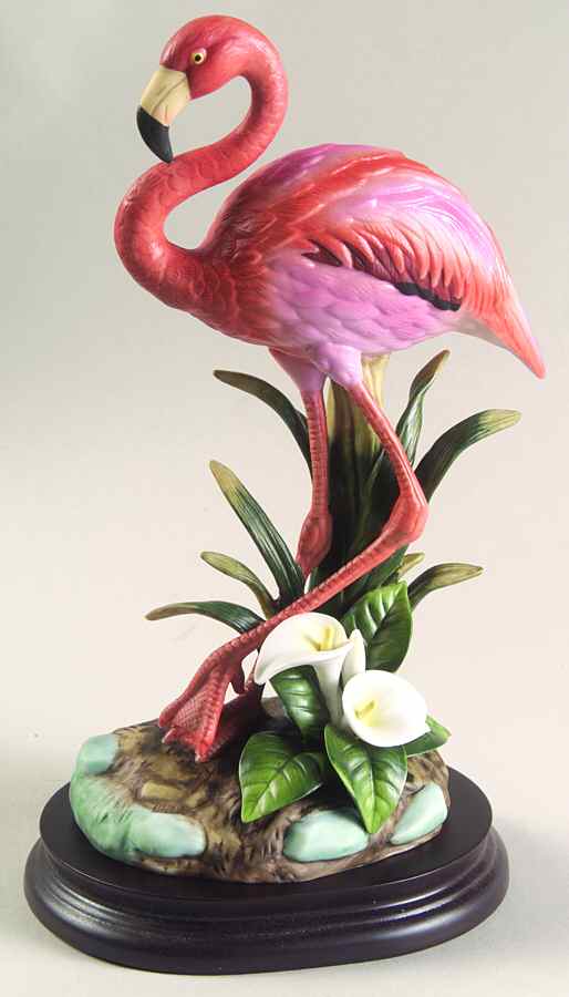 Sadek Bird Figurines Pink Flamingo - Boxed by Sadek-1