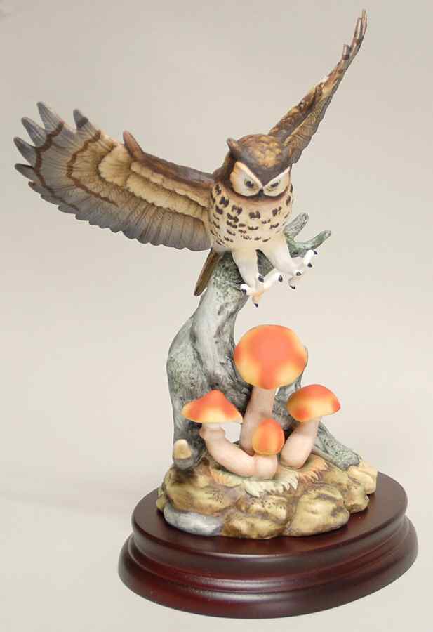 Sadek Bird Figurines Great Horned Owl - No Box 60 by Sadek-1