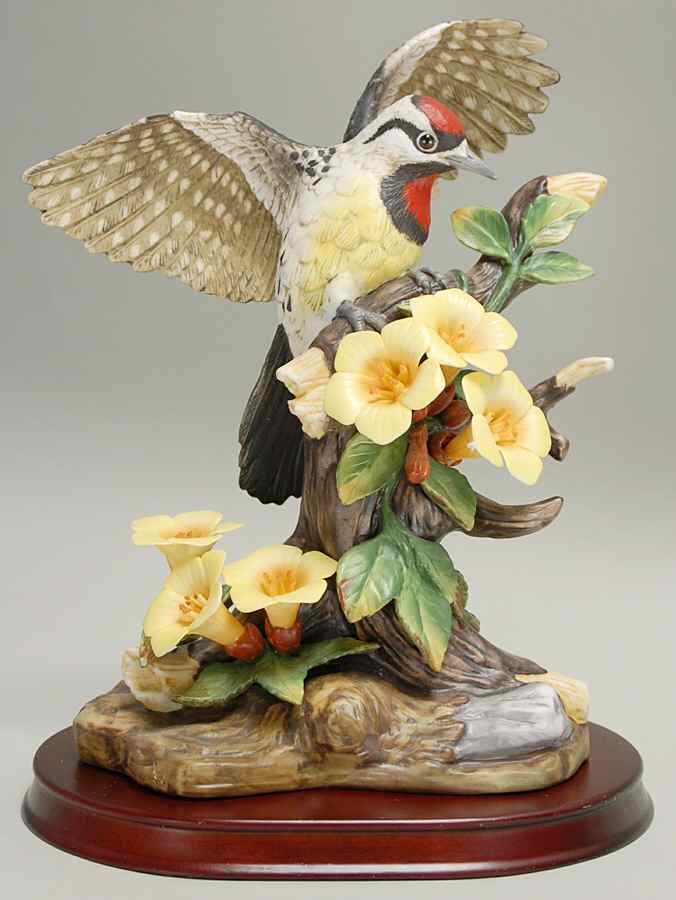 Sadek Bird Figurines Yellow Bellied Woodpecker - Boxed by Sadek-1