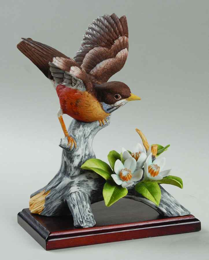Sadek Bird Figurines Robin - Boxed by Sadek-1