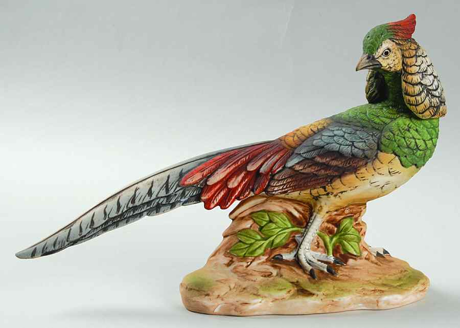 Sadek Bird Figurines Lady Amherst Pheasant - Boxed by Sadek-1