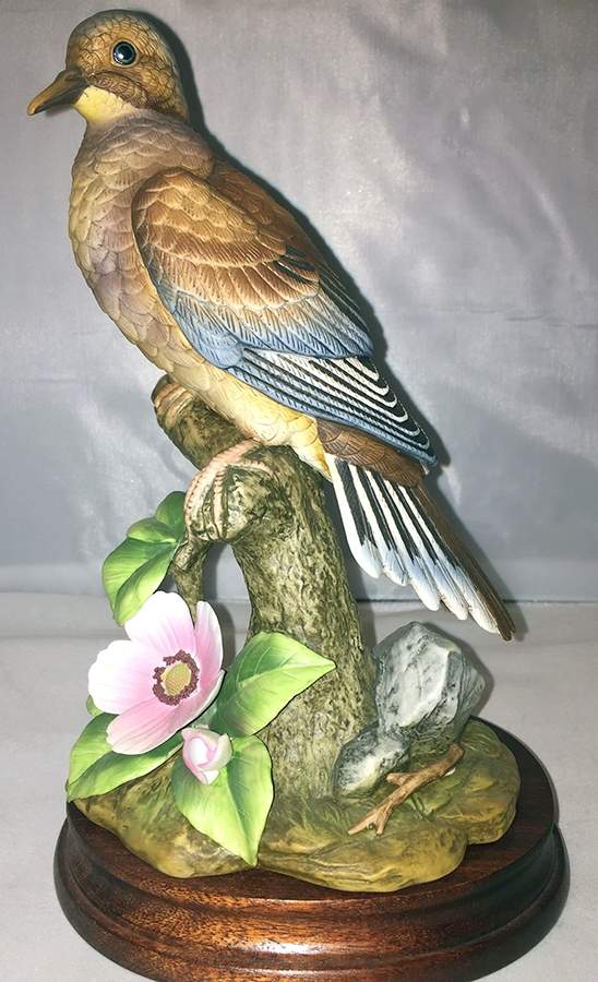 Sadek Bird Figurines Mourning Dove - Boxed by Sadek-1