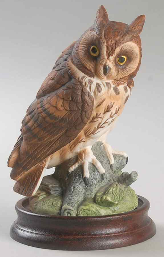 Sadek Bird Figurines Long-Eared Owl - No Box by Sadek-1