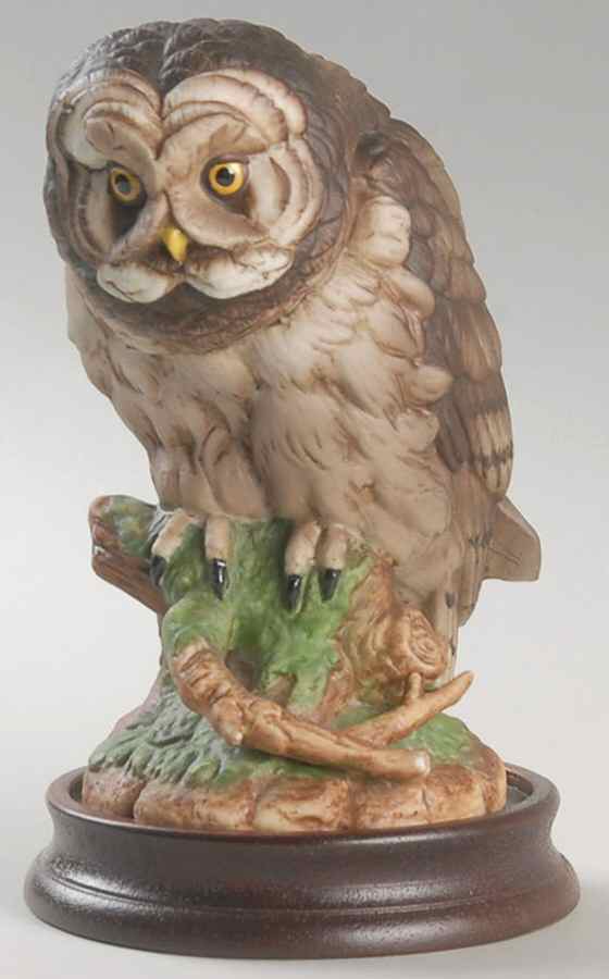 Sadek Bird Figurines Great Gray Owl - Boxed by Sadek-1
