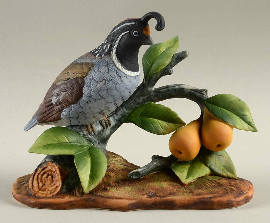 Sadek Bird Figurines Partridge  - Boxed by Sadek-1