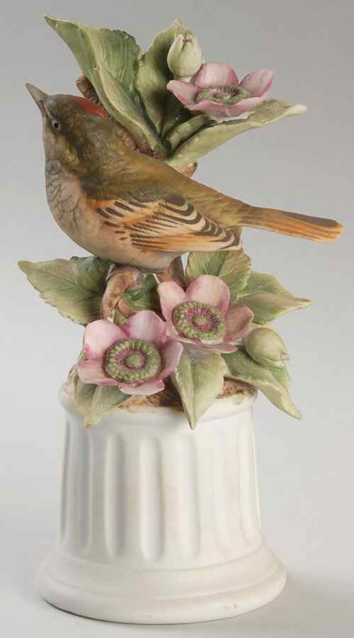 Sadek Bird Figurines Ruby Crowned Kinglet - Boxed by Sadek-1
