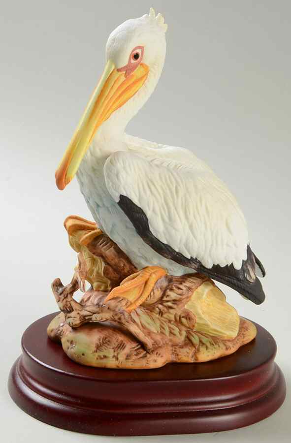 Sadek Bird Figurines White Pelican - Boxed by Sadek-1