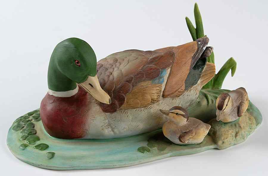 Sadek Bird Figurines Mallard Family - Boxed by Sadek-1