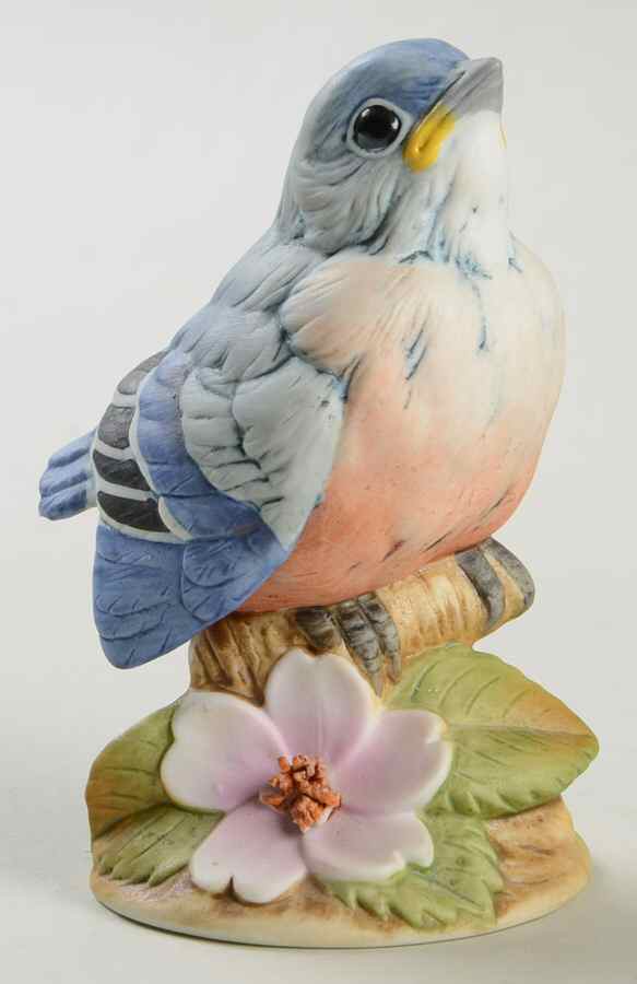 Sadek Bird Figurines Baby Bluebird - Boxed by Sadek-1