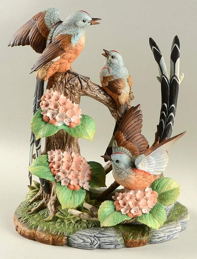 Sadek Bird Figurines Scissor-Tailed Flycatcher - No Box by Sadek-1