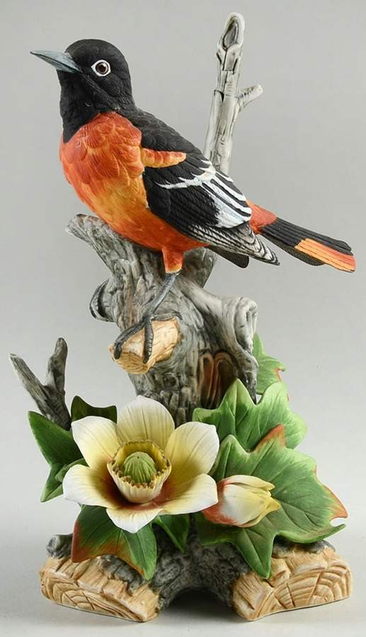 Sadek Bird Figurines Baltimore Oriole - No Box by Sadek-1