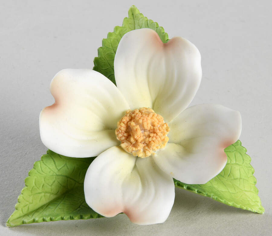 Sadek Flower Figurines Single Dogwood - No Box by Sadek-1