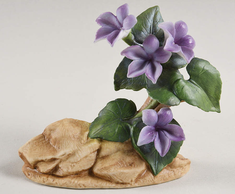 Sadek Flower Figurines Violets - With Box by Sadek-1