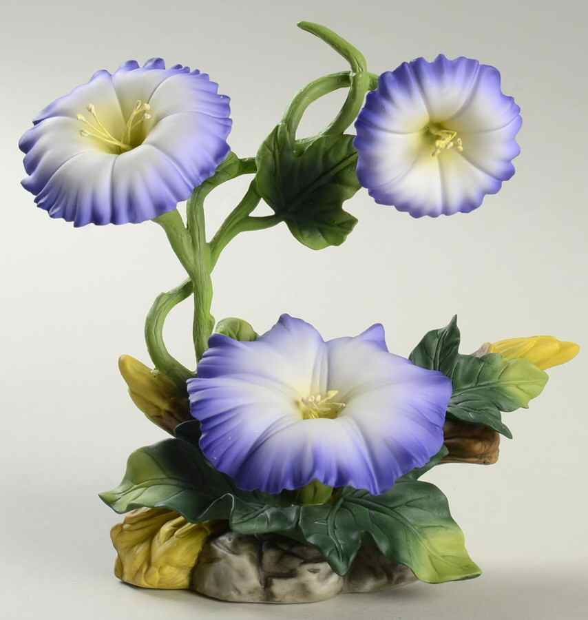 Sadek Flower Figurines Morning Glories - No Box by Sadek-1