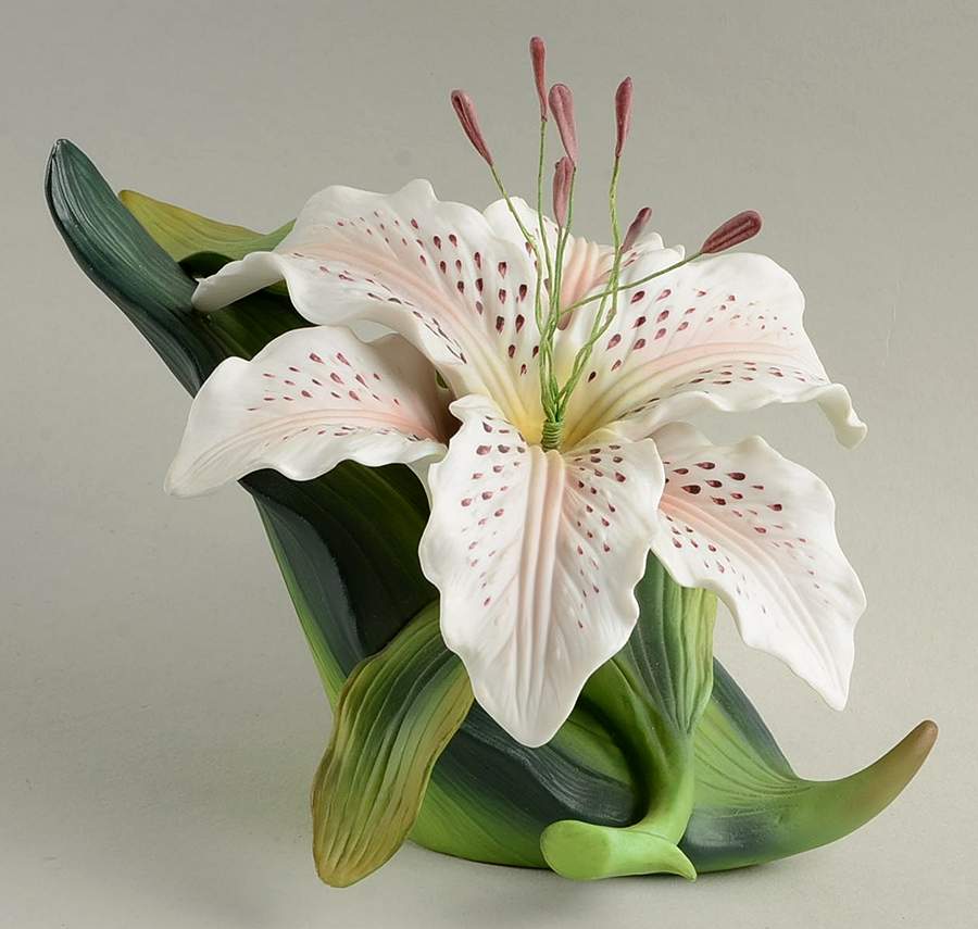 Sadek Flower Figurines Lily - Boxed by Sadek-1
