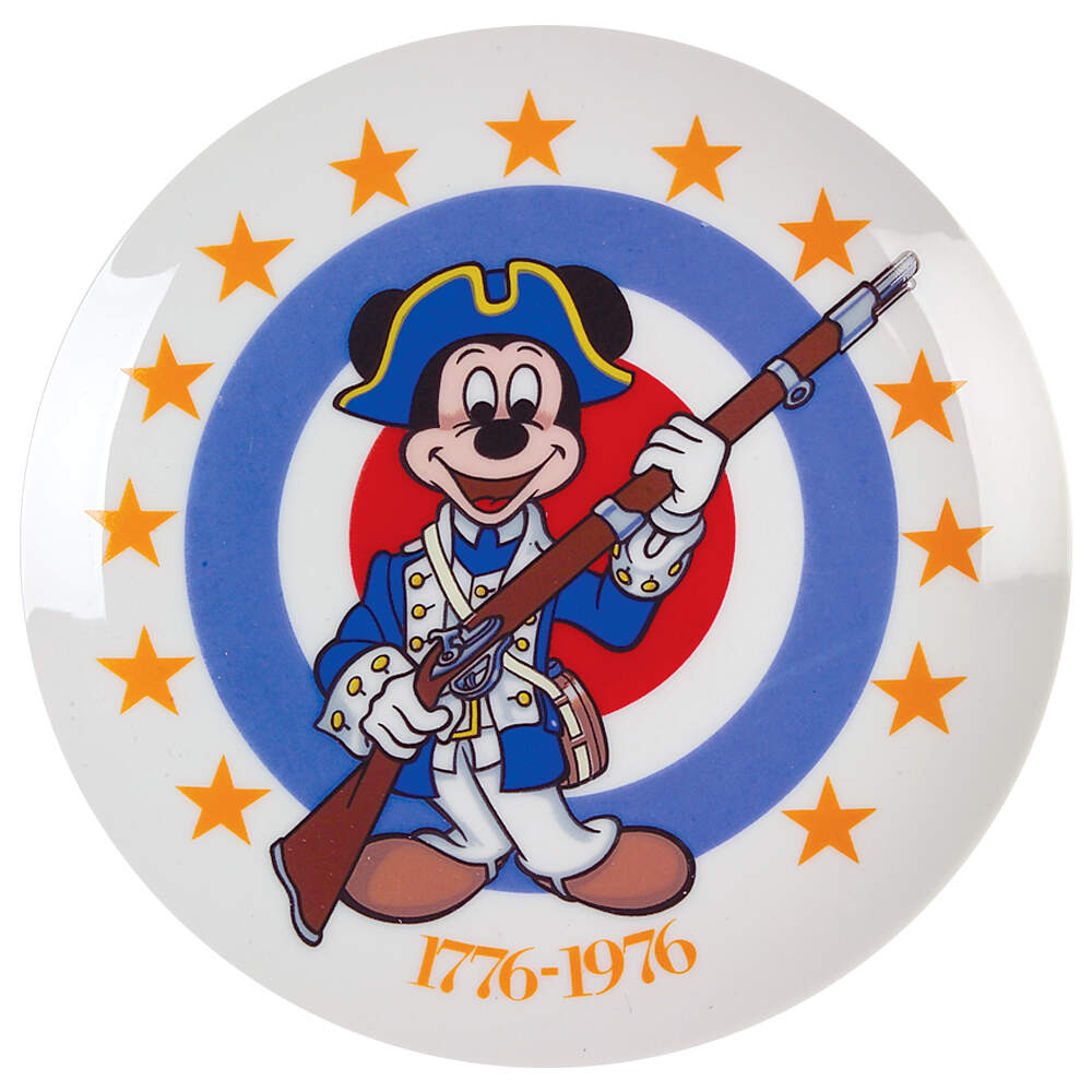 Disney Bicentennial Plate Mickey Mouse 200th - No Box by Schmid-1