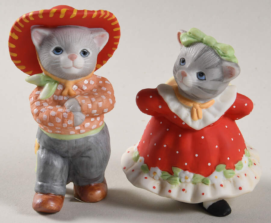 Kitty Cucumber Albert & Kitty Do-Si-Do-Set Of 2 - Boxed by Schmid-1
