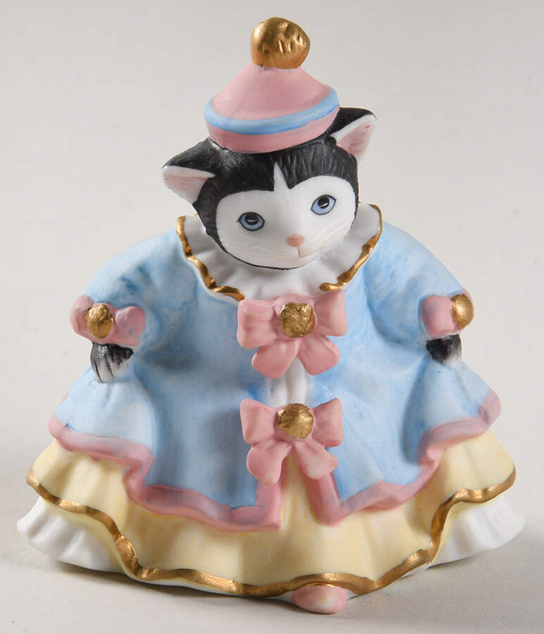 Kitty Cucumber Shall We Dance Blue Dress - Boxed by Schmid-1