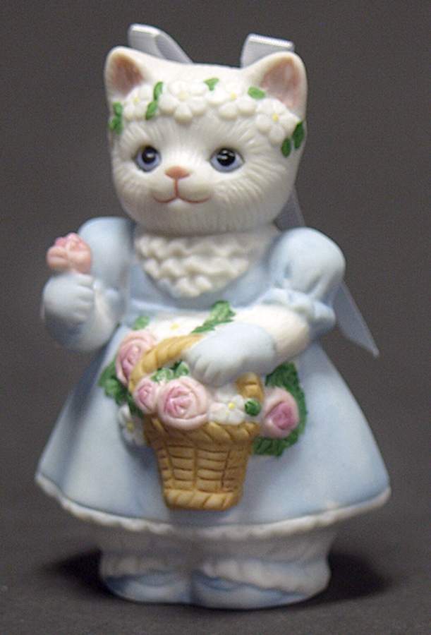 Kitty Cucumber Frilly Flower Girl - No Box by Schmid-1