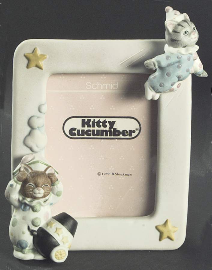 Kitty Cucumber Cannon Picture Frame - No Box by Schmid-1